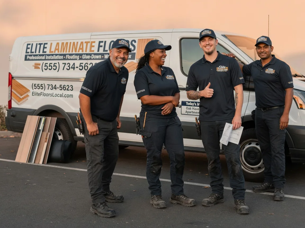 Laminate flooring installation company in Edmond, OK